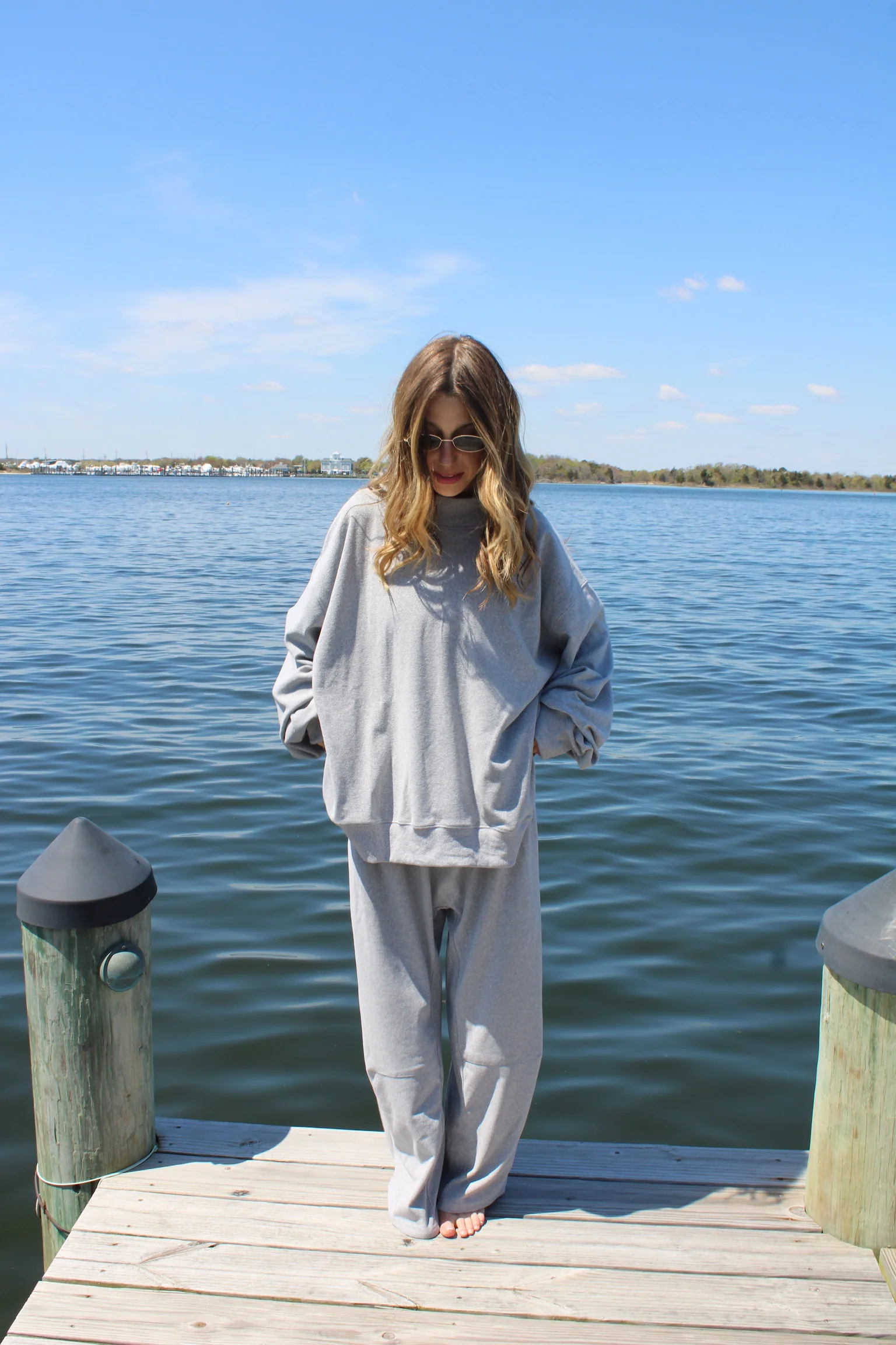 The Sunday Brunch Barrel Pants // Seagull - Image 3