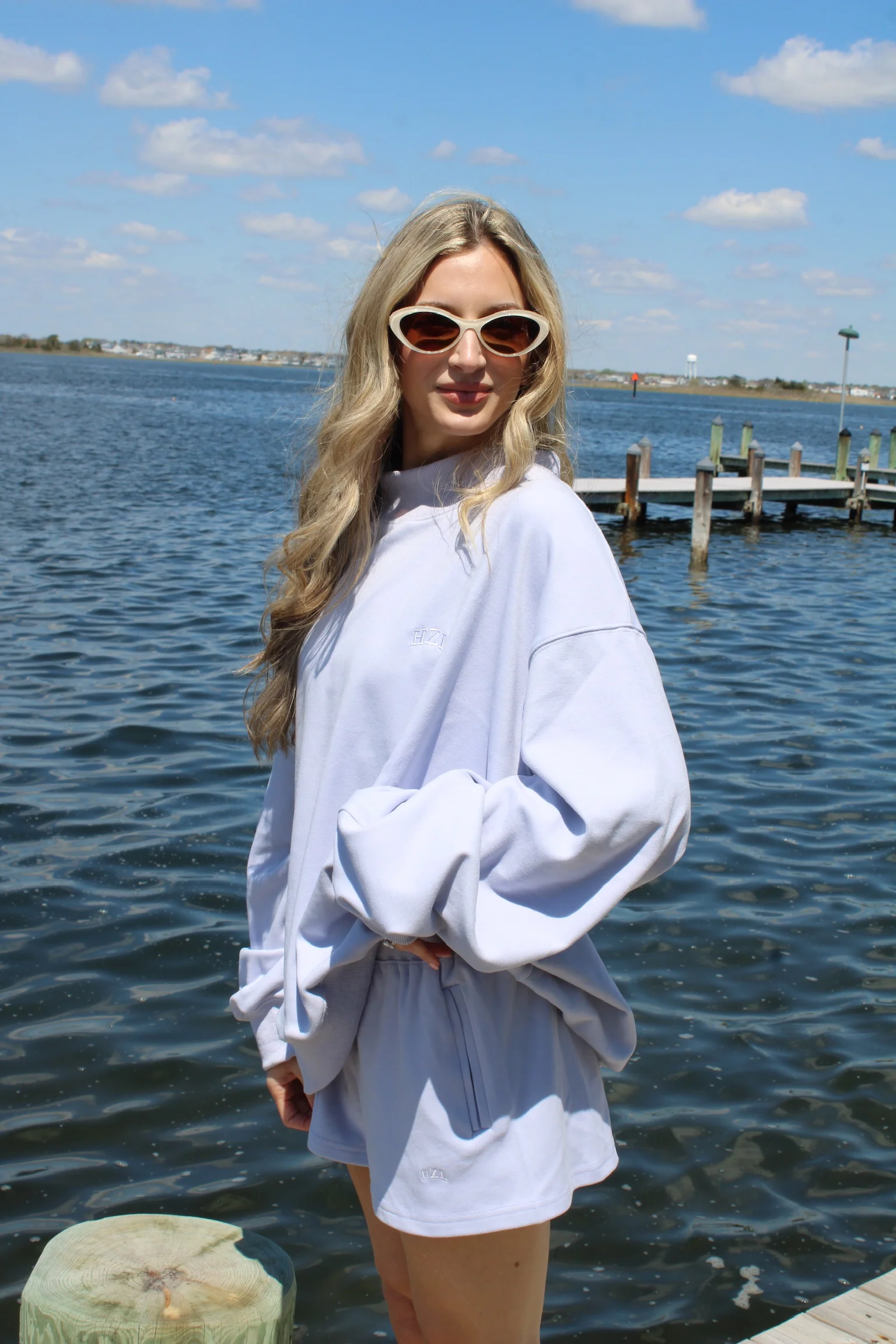The Sunday Brunch Mockneck // Dusty Blue - Image 3