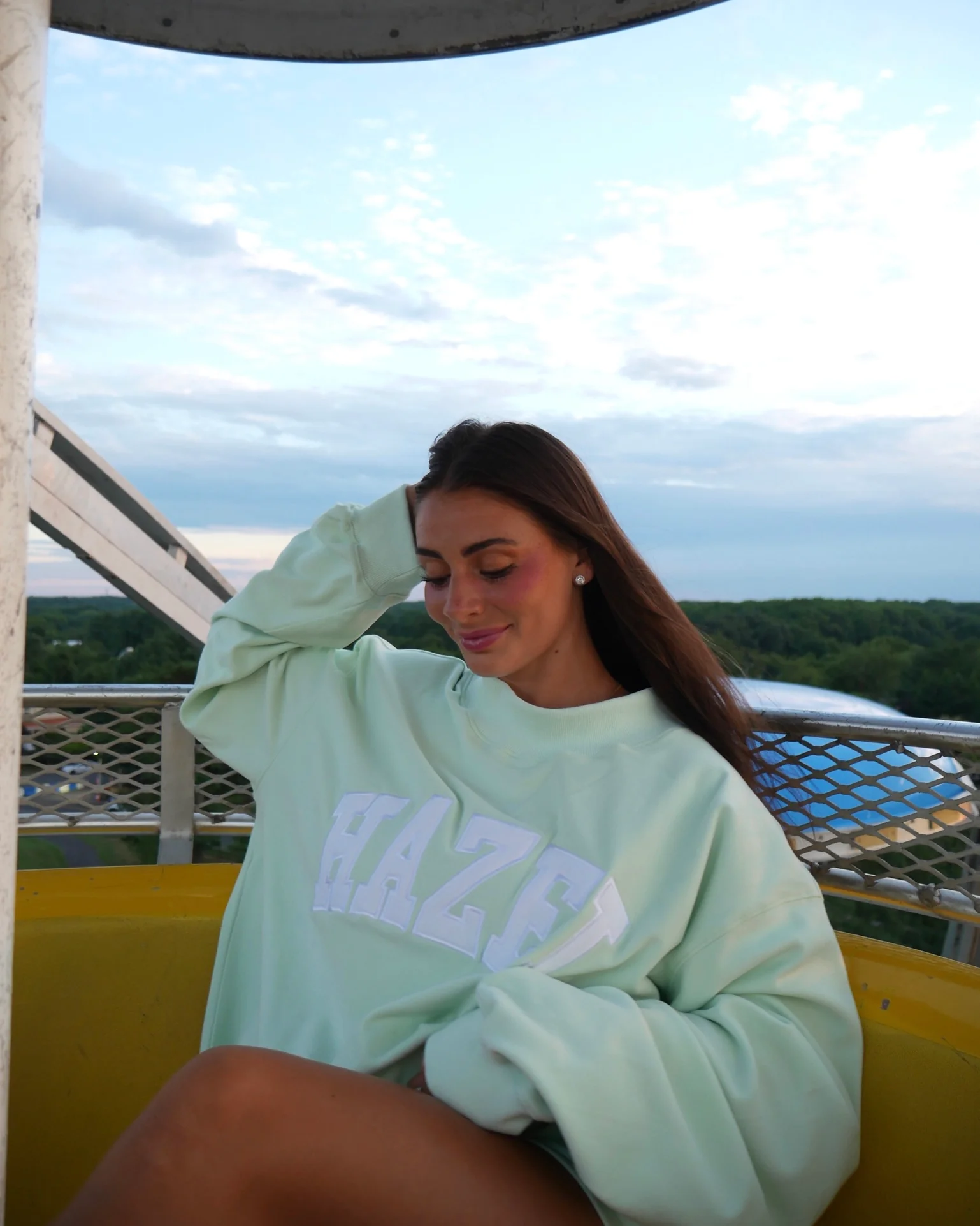 The HZL Sunday Brunch Mockneck // Mint - Image 4