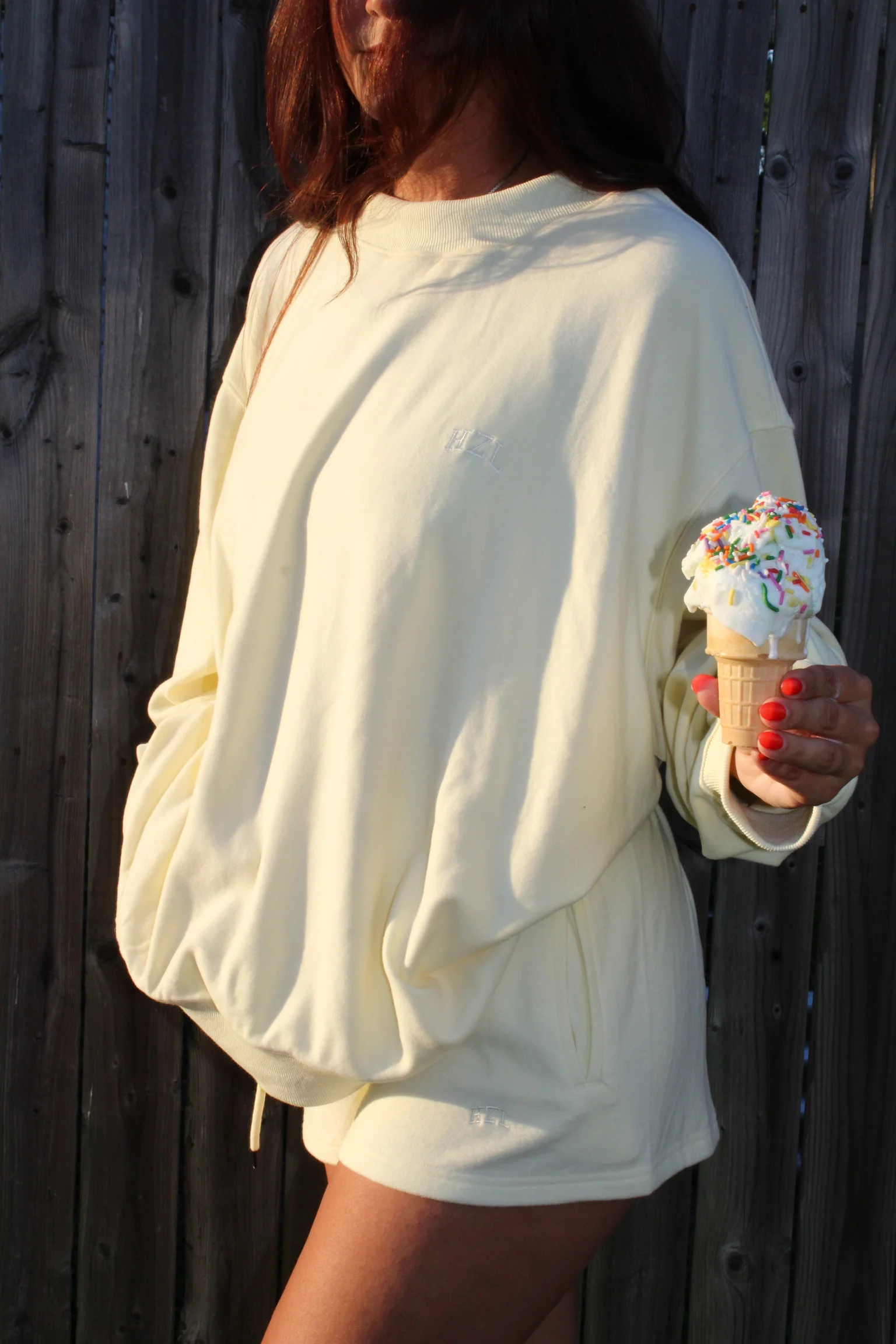 The HZL Sunday Brunch Shorts // Banana - Image 4