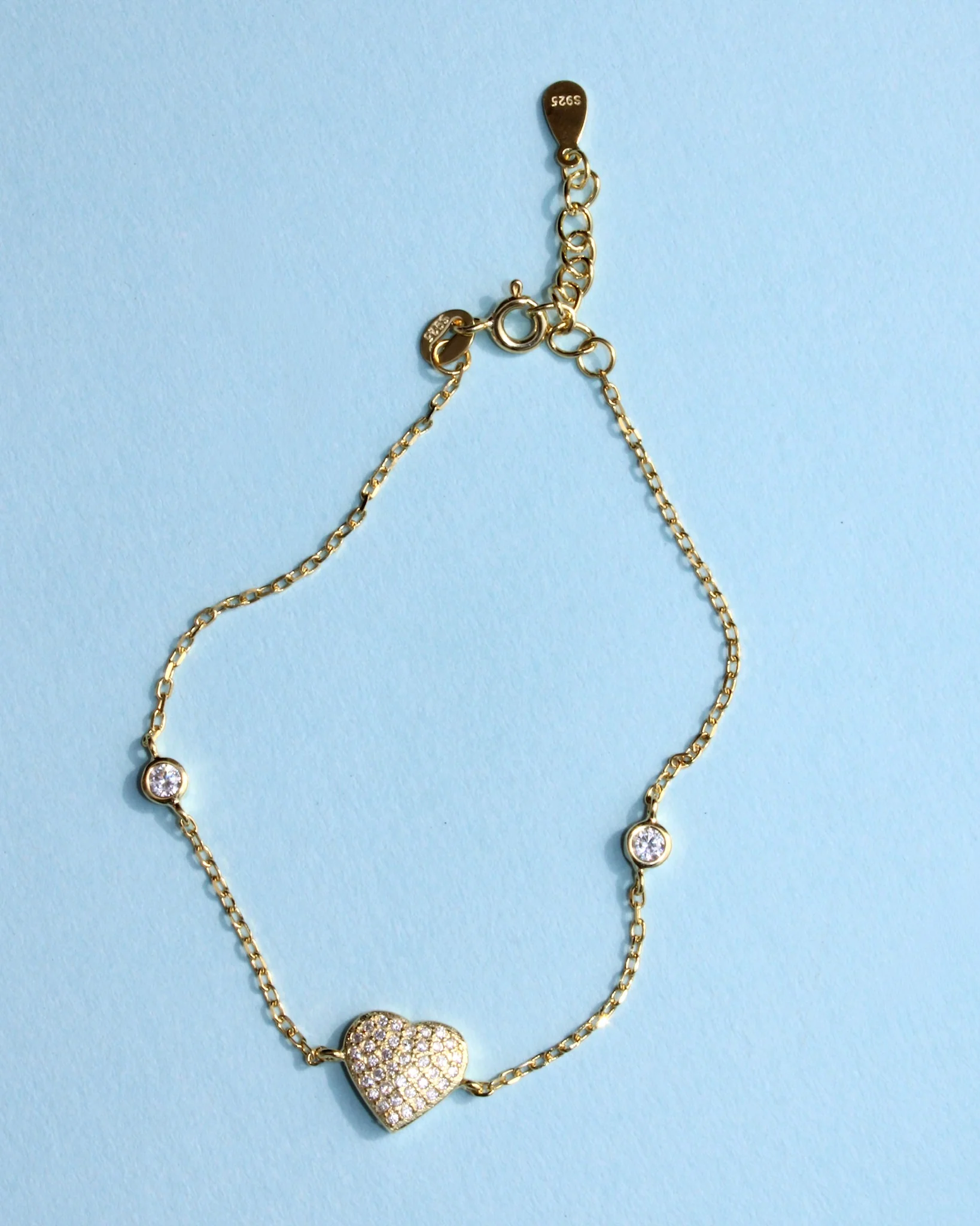 The Trinity Heart Bracelet